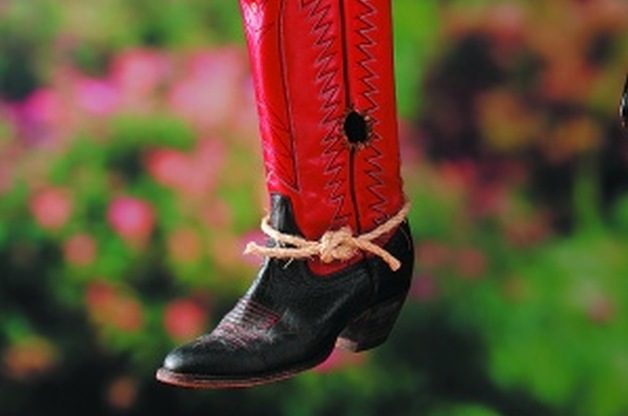 Cowboy Boot Birdhouse