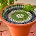 Mosaic Bird Bath