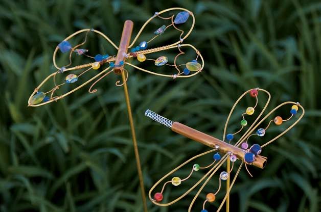 Dragonfly DIY Yard Art