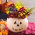 Fall Decorating: Fill a Pumpkin With Flowers